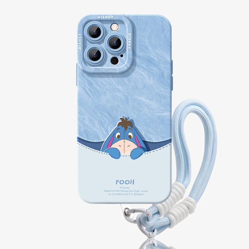 Lanyard Liquid Silicone Phone Case