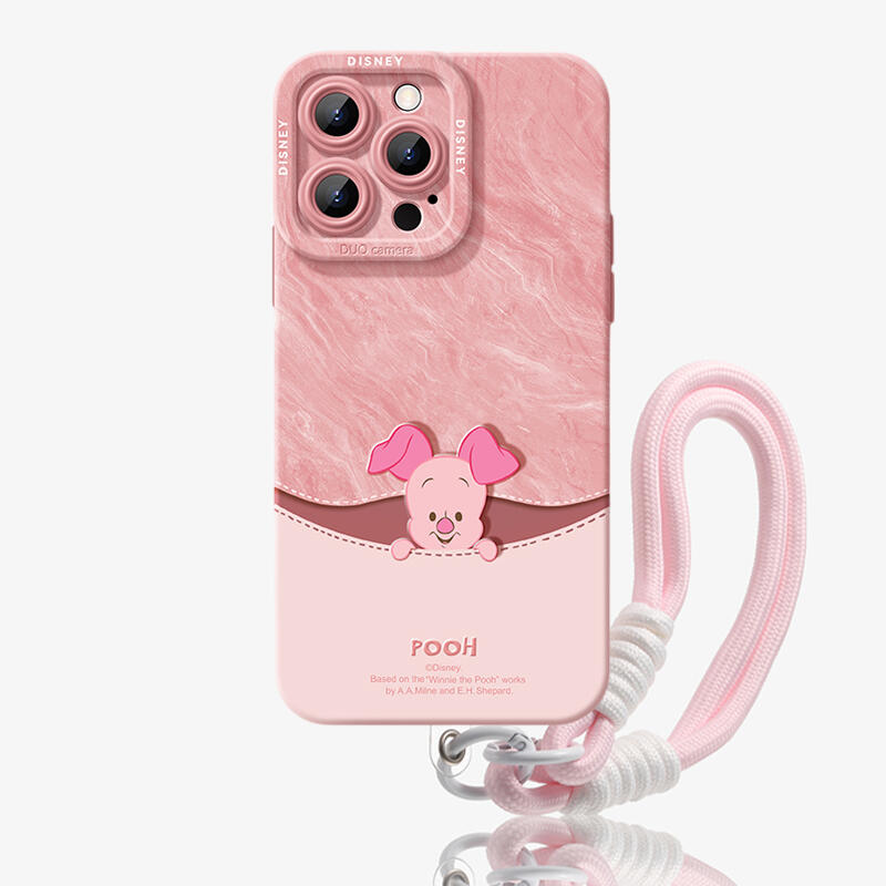 Lanyard Liquid Silicone Phone Case