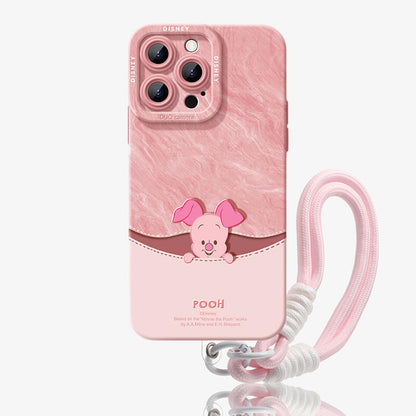 Lanyard Liquid Silicone Phone Case