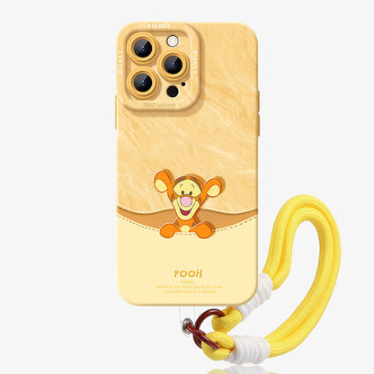 Lanyard Liquid Silicone Phone Case