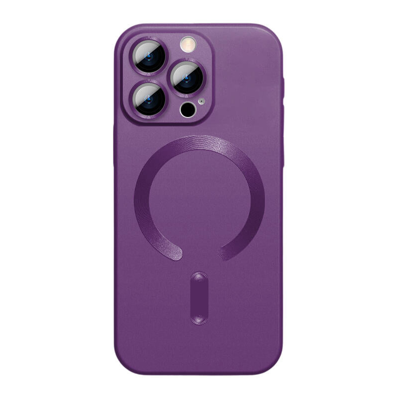 Lens Film CD MagSafe Phone Case - Deep Purple