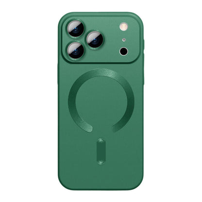 Lens Film CD MagSafe Phone Case - Green