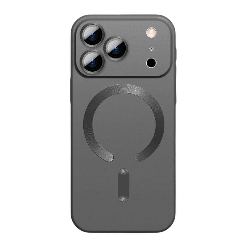 Lens Film CD MagSafe Phone Case - Gray