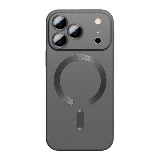 Lens Film CD MagSafe Phone Case - Gray