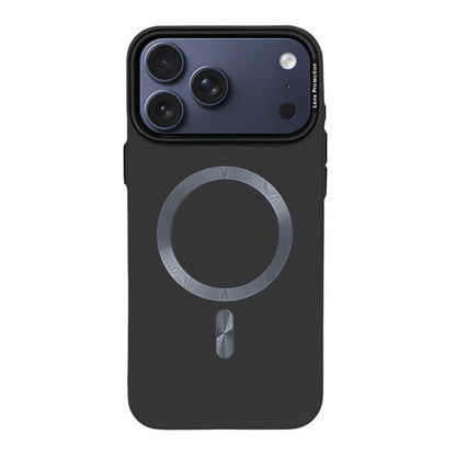 Lens Protection Matte MagSafe Phone Case - Black
