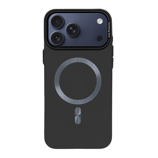 Lens Protection Matte MagSafe Phone Case - Black