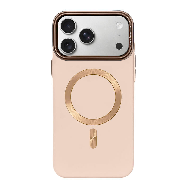 Lens Protection Matte MagSafe Phone Case - Pink