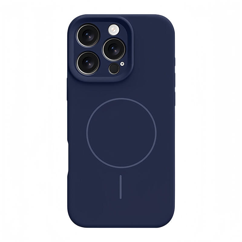 Liquid Silicone MagSafe Phone Case - Deep Blue