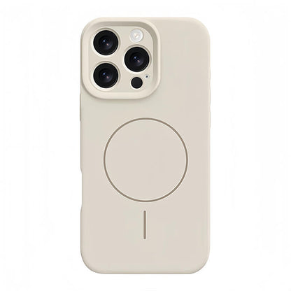 Liquid Silicone MagSafe Phone Case - Antique White