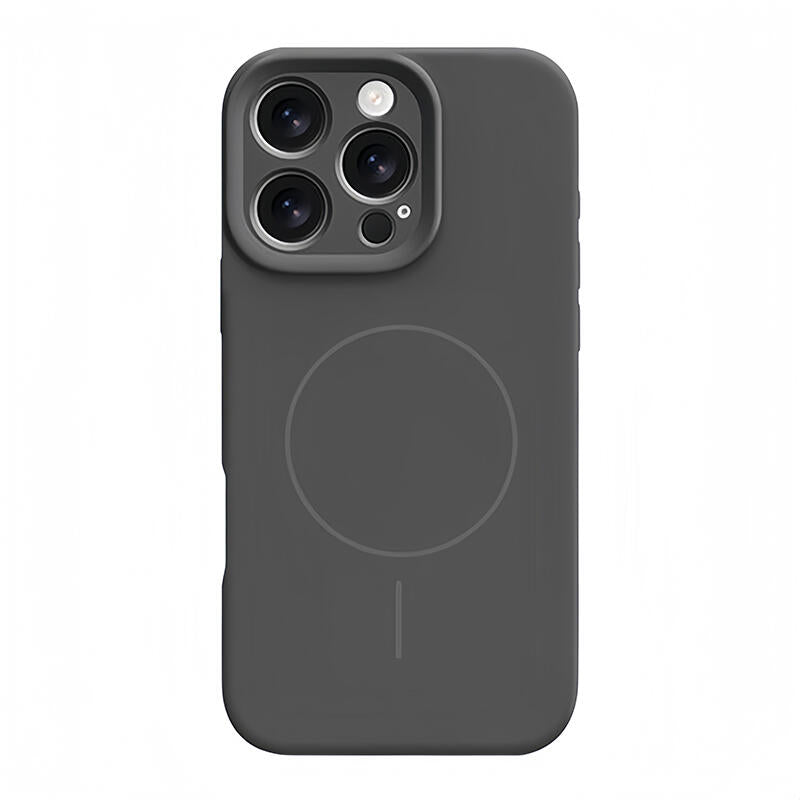 Liquid Silicone MagSafe Phone Case - Carbon Gray