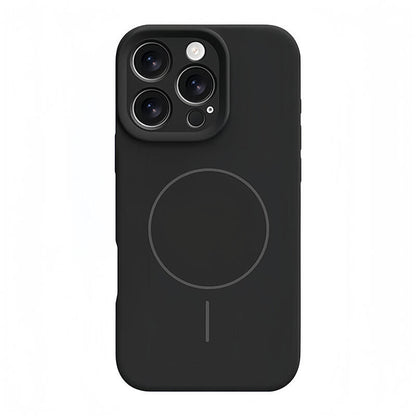 Liquid Silicone MagSafe Phone Case - Black