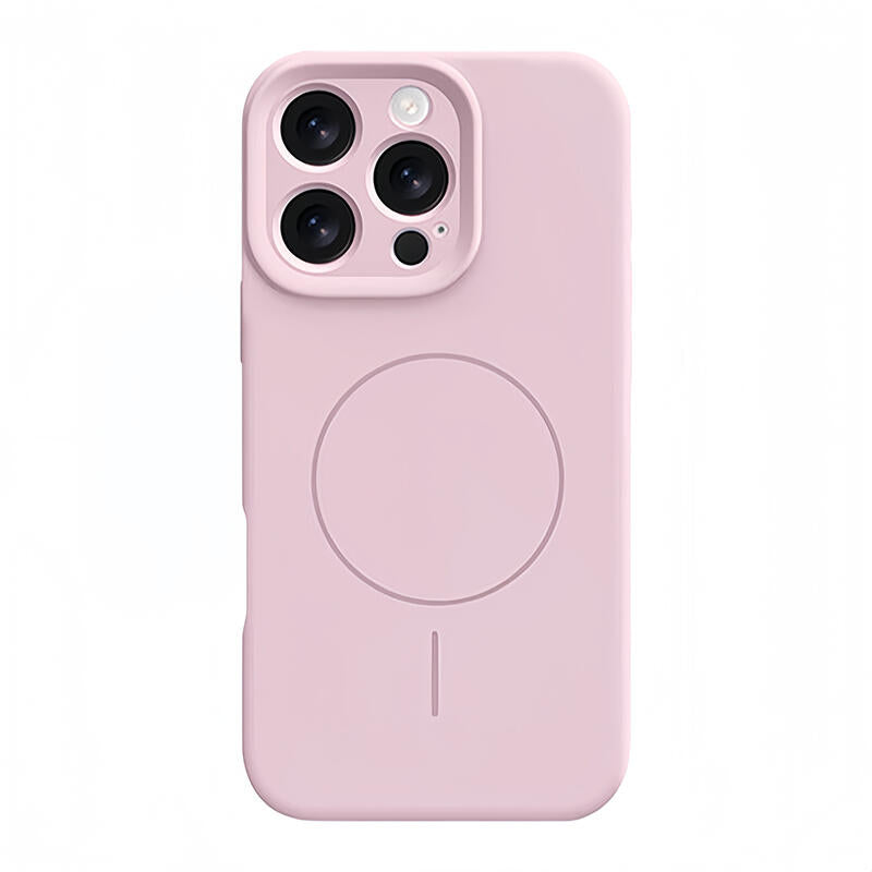 Liquid Silicone MagSafe Phone Case - Pink