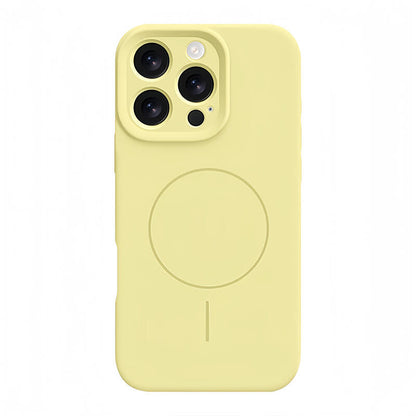 Liquid Silicone MagSafe Phone Case - Butter Yellow