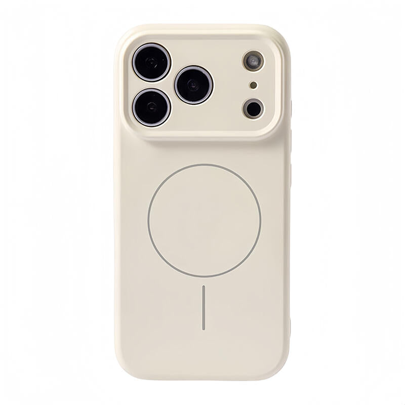 Liquid Silicone MagSafe Phone Case - Antique White