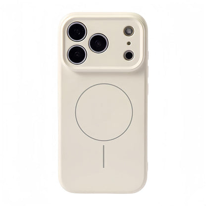 Liquid Silicone MagSafe Phone Case - Antique White