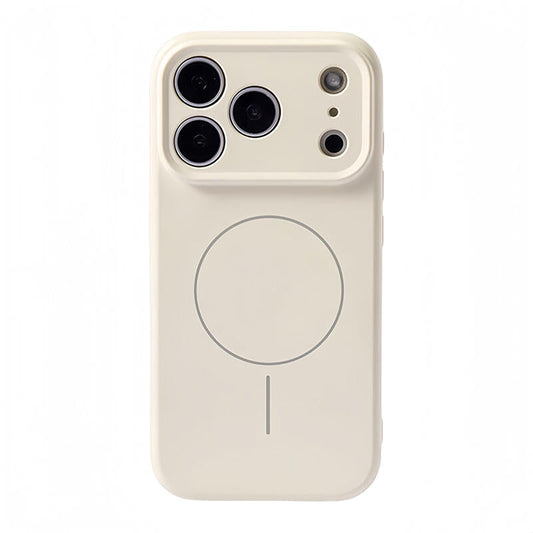 Liquid Silicone MagSafe Phone Case - Antique White
