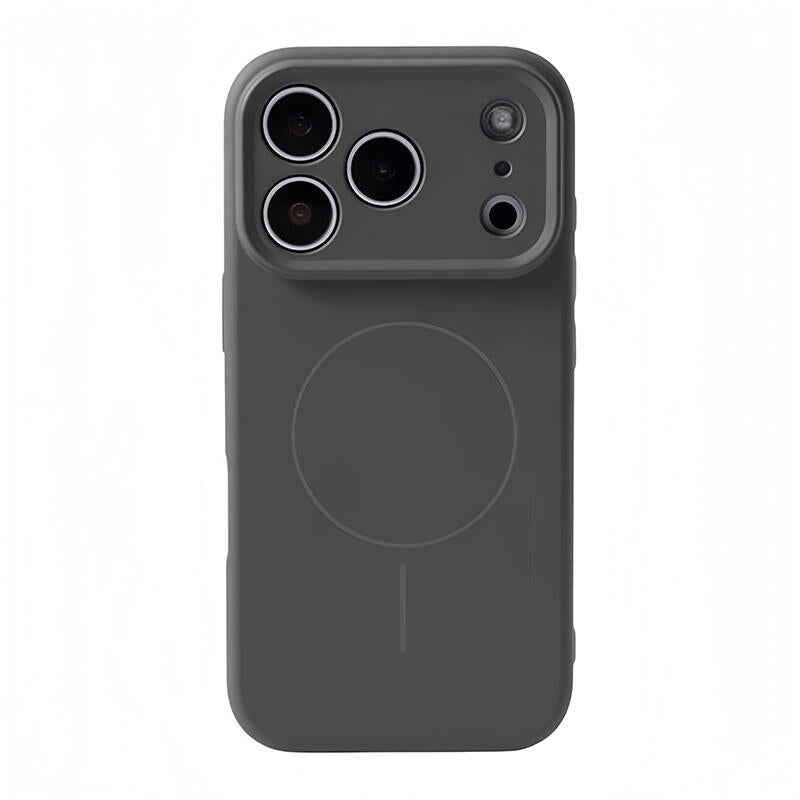 Liquid Silicone MagSafe Phone Case - Carbon Gray