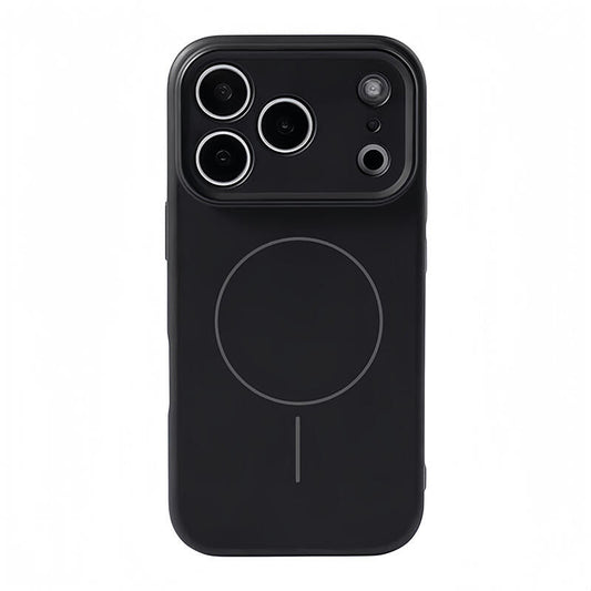 Liquid Silicone MagSafe Phone Case - Black
