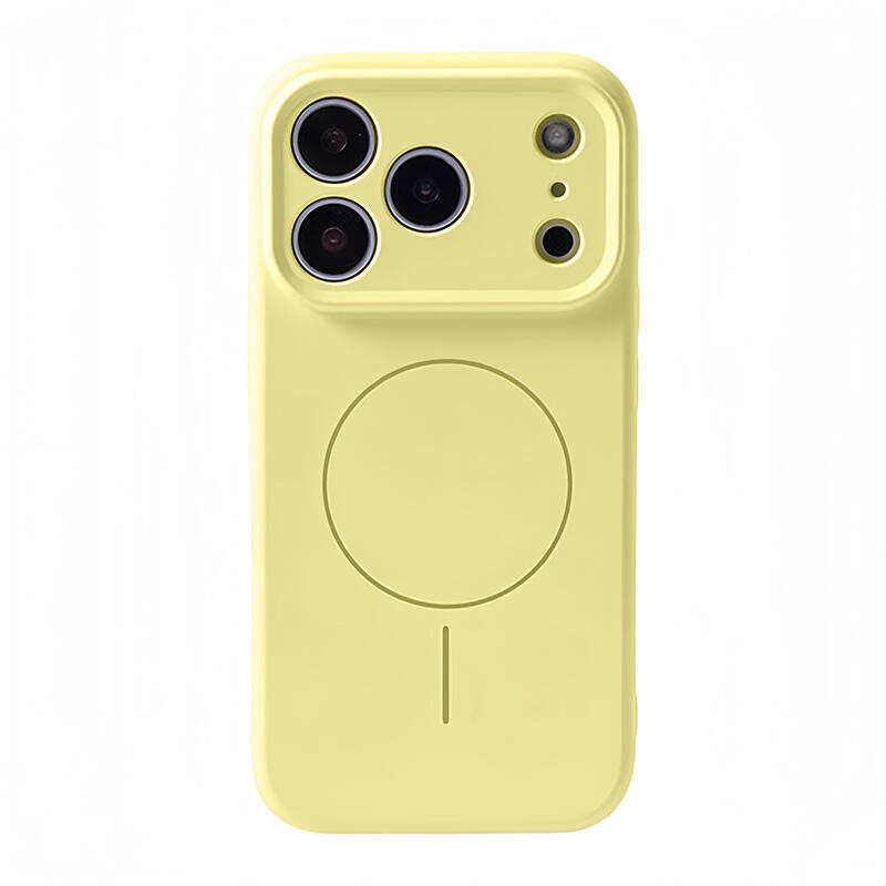 Liquid Silicone MagSafe Phone Case - Butter Yellow