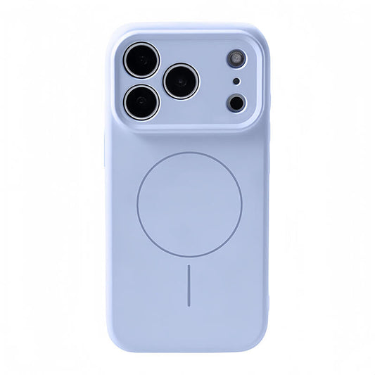 Liquid Silicone MagSafe Phone Case - Light Blue