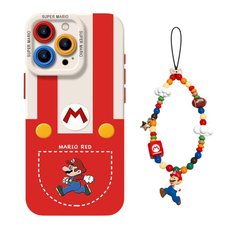 Mario Bracelet Phone Case - Red