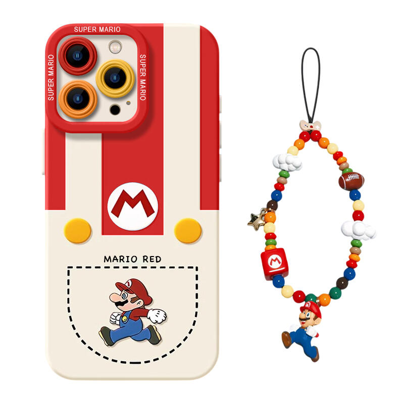 Mario Bracelet Phone Case - White