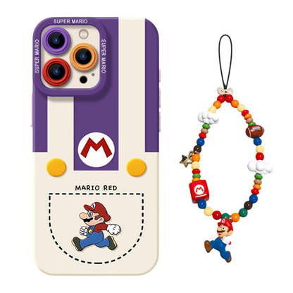 Mario Bracelet Phone Case - Purple