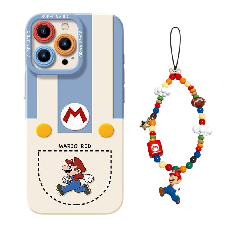 Mario Bracelet Phone Case - Blue