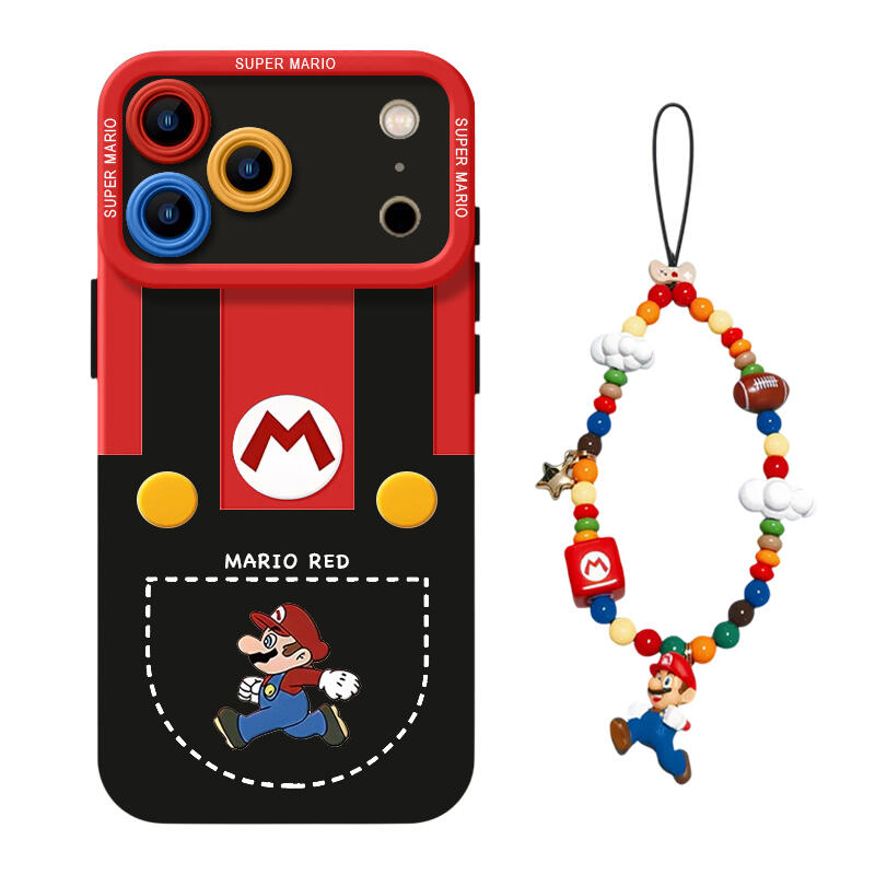 Mario Bracelet Phone Case - Black