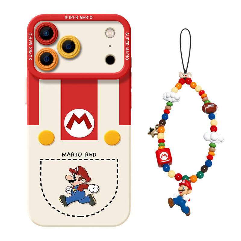 Mario Bracelet Phone Case - White