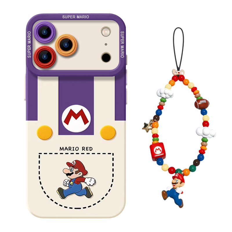 Mario Bracelet Phone Case - Purple