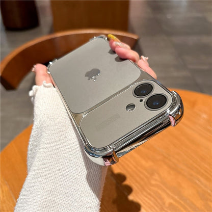 Aurora Plated Full-Cover Case - Minimalist and premium aurora-style case for iPhone 17 Pro Max, also compatible with iPhone 16, 15, and 14 — stylish, creative