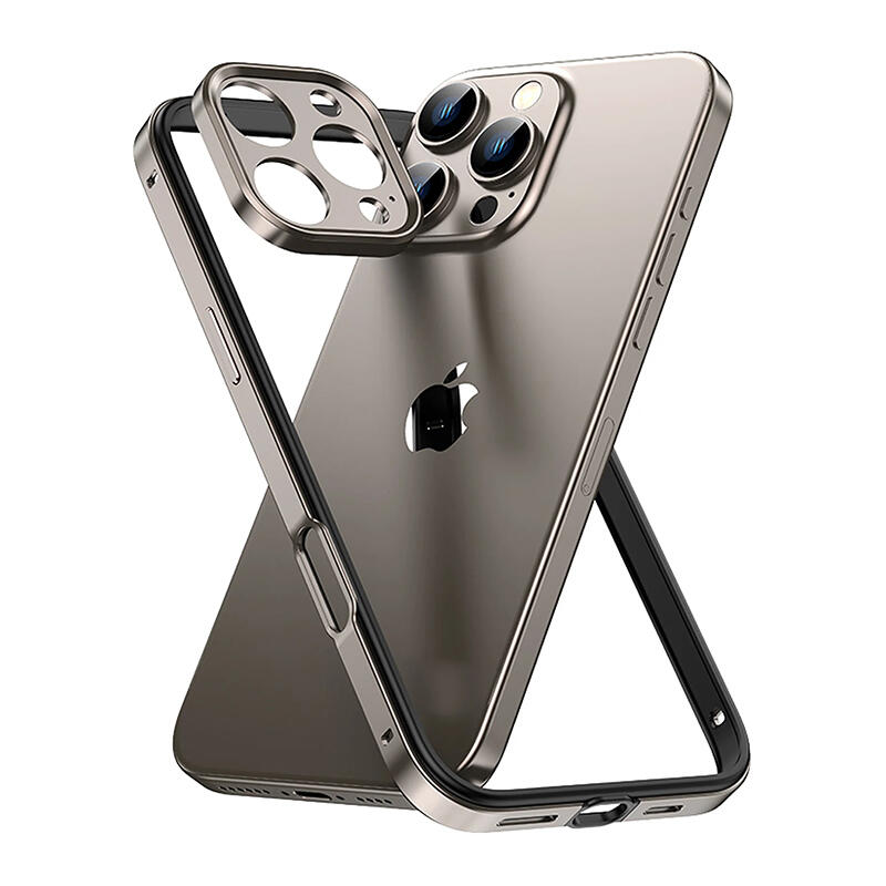 Silicone Metal Frame Phone Case
