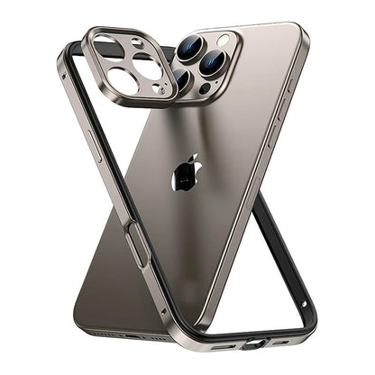 Silicone Metal Frame Phone Case