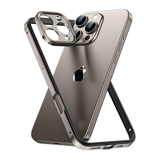 Silicone Metal Frame Phone Case