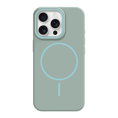 Simple Matte MagSafe Phone Case - Wave Blue