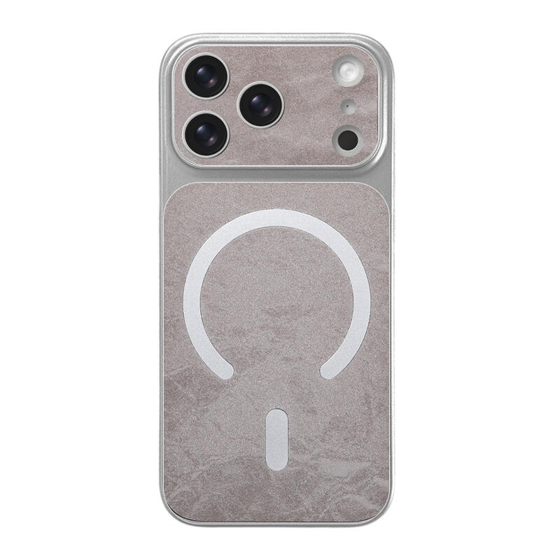 Snow Mountain Pattern MagSafe Phone Case - Gray