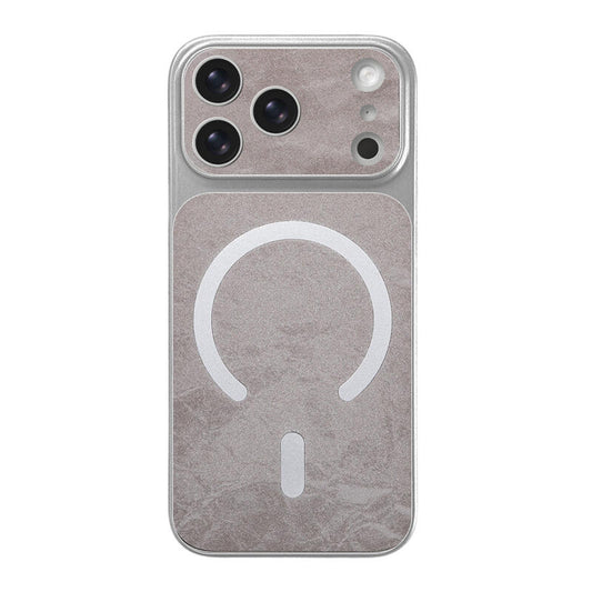 Snow Mountain Pattern MagSafe Phone Case - Gray