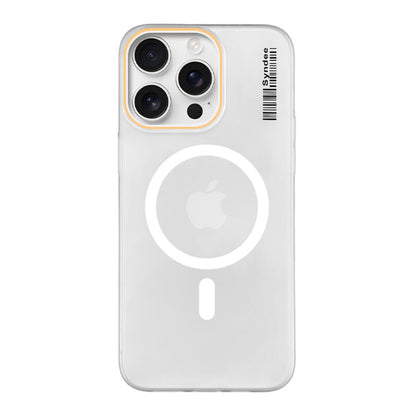 Soft Sand Translucent MagSafe Phone Case - White