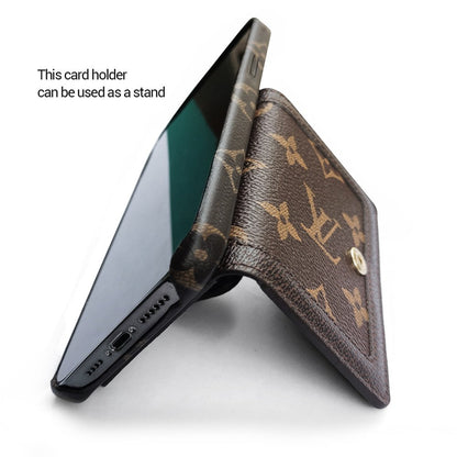 Beautiful Luxury Phone Case with Credit Card Holder for iPhone 13-17