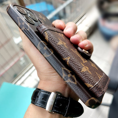 Beautiful Luxury Phone Case with Credit Card Holder for iPhone 13-17
